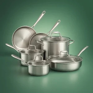 Impressive T-fal 11 Piece Stainless Steel Cookware Set Review