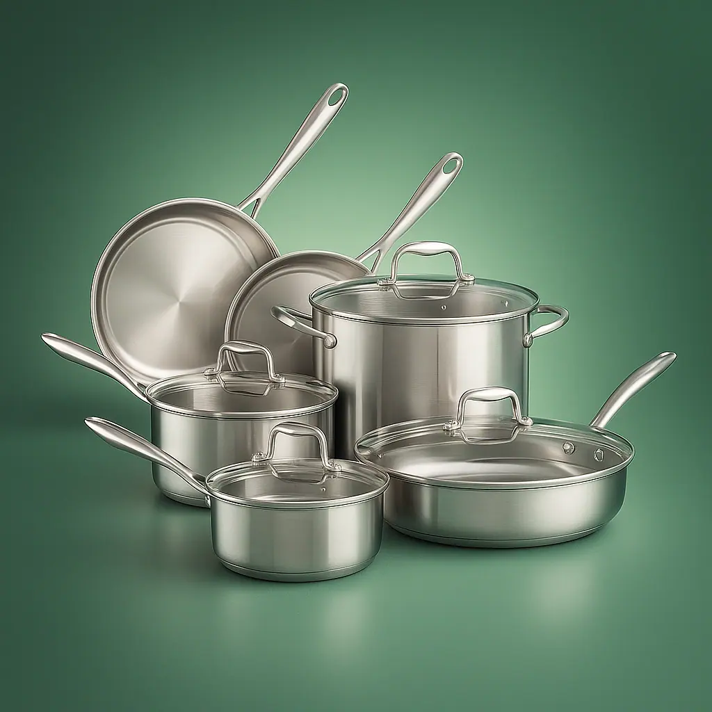 You are currently viewing Impressive T-fal 11 Piece Stainless Steel Cookware Set Review