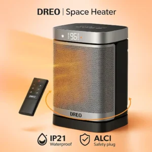 Dreo Atom One Portable Electric Heater with Thermostat